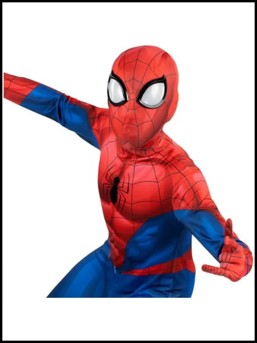 Marvel Spider-Man Zentai Mask Two-Way Stretch Spandex Halloween Costume